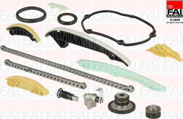 FAI AutoParts TCK260-11 - Sadales vārpstas piedziņas ķēdes komplekts ps1.lv