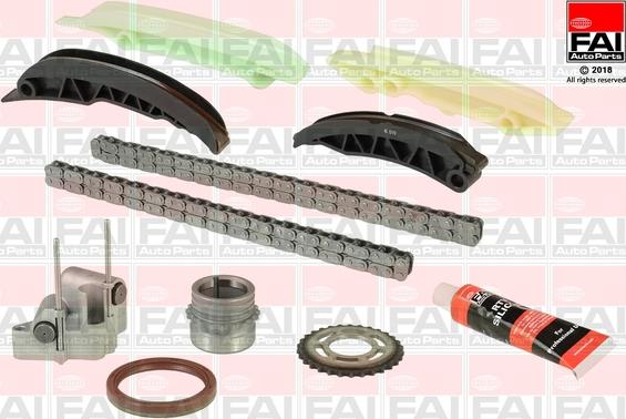 FAI AutoParts TCK74C - Sadales vārpstas piedziņas ķēdes komplekts ps1.lv