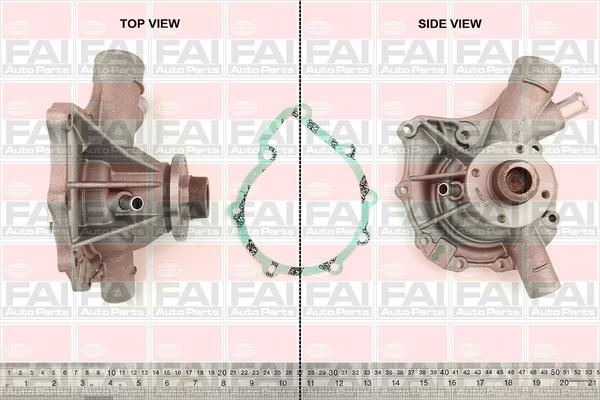 FAI AutoParts WP6365 - Ūdenssūknis ps1.lv