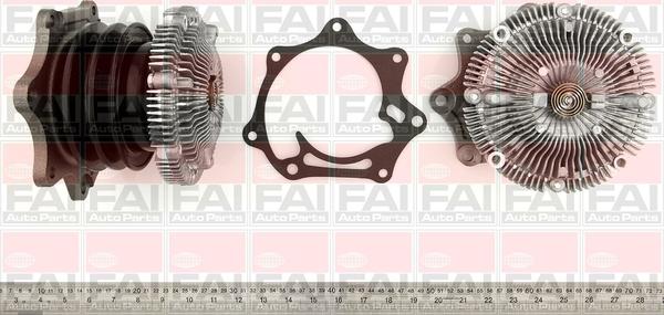 FAI AutoParts WP6314 - Ūdenssūknis ps1.lv