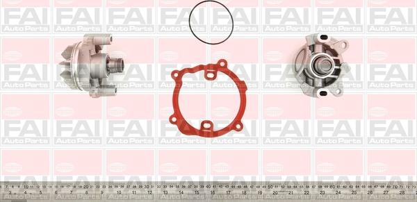 FAI AutoParts WP6380 - Ūdenssūknis ps1.lv