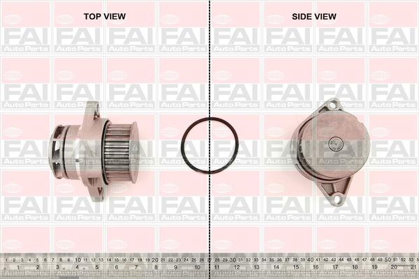 FAI AutoParts WP6213 - Ūdenssūknis ps1.lv