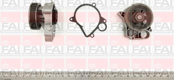 FAI AutoParts WP6231 - Ūdenssūknis ps1.lv