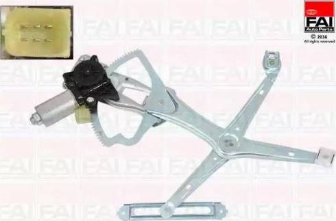 FAI AutoParts WR125CM - Stikla pacelšanas mehānisms ps1.lv