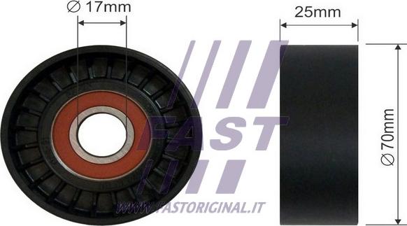 Fast FT44551 - Parazīt / Vadrullītis, Ķīļrievu siksna ps1.lv