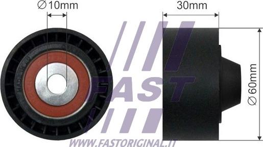 Fast FT44563 - Parazīt / Vadrullītis, Ķīļrievu siksna ps1.lv