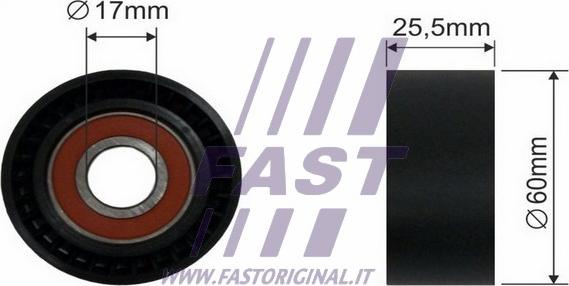 Fast FT44534 - Parazīt / Vadrullītis, Ķīļrievu siksna ps1.lv