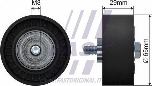 Fast FT44523 - Parazīt / Vadrullītis, Ķīļrievu siksna ps1.lv