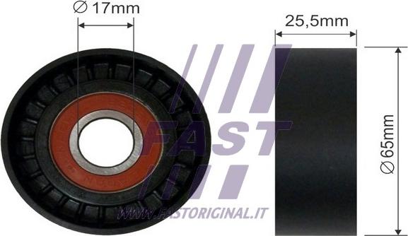 Fast FT44574 - Parazīt / Vadrullītis, Ķīļrievu siksna ps1.lv