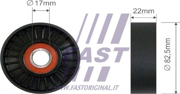 Fast FT44573 - Parazīt / Vadrullītis, Ķīļrievu siksna ps1.lv