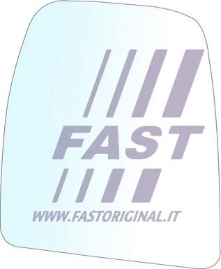 Fast FT88576 - Spoguļstikls, Ārējais atpakaļskata spogulis ps1.lv