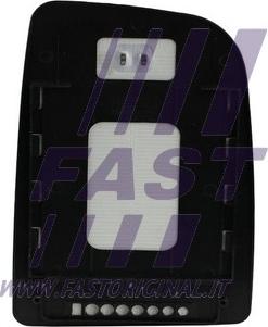 Fast FT88609 - Spoguļstikls, Ārējais atpakaļskata spogulis ps1.lv