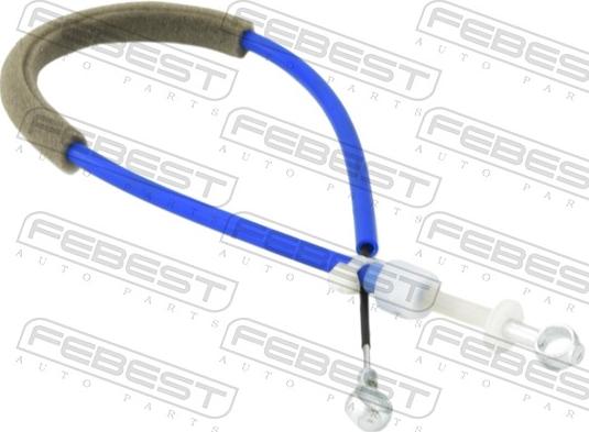 Febest 04105CS - Sildītāja vārsta trose ps1.lv