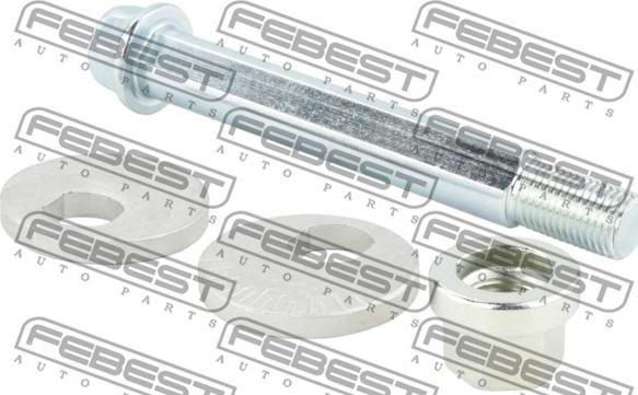 Febest 0429012KIT - Riteņu sagāzuma regulēšanas skrūve ps1.lv
