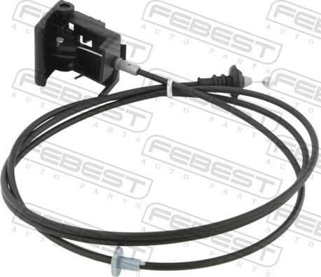 Febest 05101BK - Motora pārsega slēdzenes trose ps1.lv