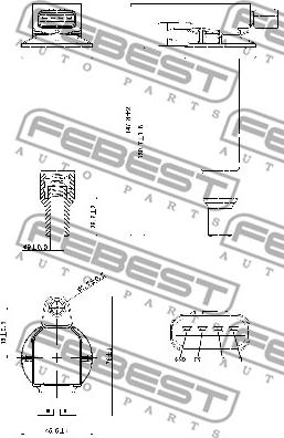 Febest 01640-005 - Aizdedzes spole ps1.lv