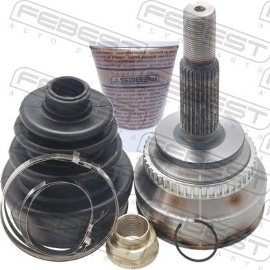 Febest 0110072A48 - Šarnīru komplekts, Piedziņas vārpsta ps1.lv