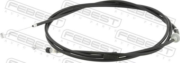 Febest 01101-ASA42 - Motora pārsega slēdzenes trose ps1.lv