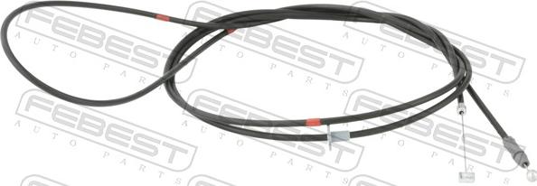 Febest 01101-GDJ150F - Motora pārsega slēdzenes trose ps1.lv