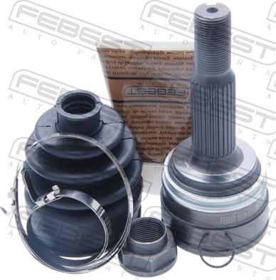 Febest 0110ACA33R - Šarnīru komplekts, Piedziņas vārpsta ps1.lv