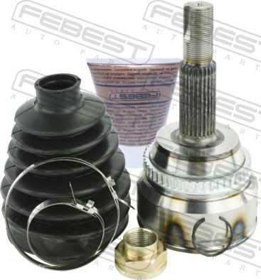 Febest 0110ACV40L26A48 - Šarnīru komplekts, Piedziņas vārpsta ps1.lv
