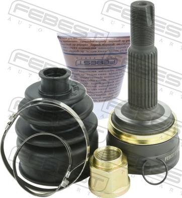 Febest 0110-ALA49R - Šarnīru komplekts, Piedziņas vārpsta ps1.lv