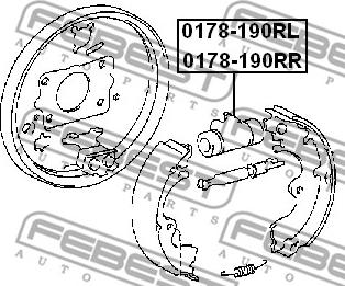 Febest 0178-190RR - Riteņa bremžu cilindrs ps1.lv