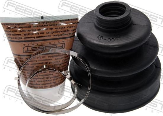 Febest 0215Z50T - Putekļusargs, Piedziņas vārpsta ps1.lv