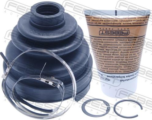 Febest 0215Z51T - Putekļusargs, Piedziņas vārpsta ps1.lv