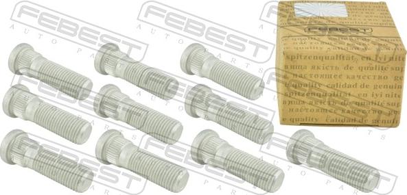 Febest 0284005PCS10 - Riteņa stiprināšanas skrūve ps1.lv