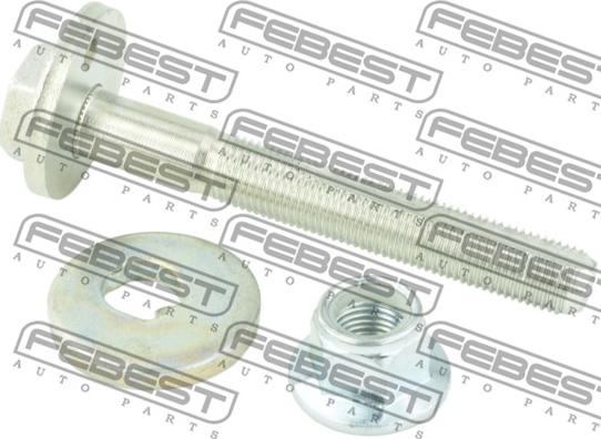 Febest 0229-010-KIT - Riteņu sagāzuma regulēšanas skrūve ps1.lv