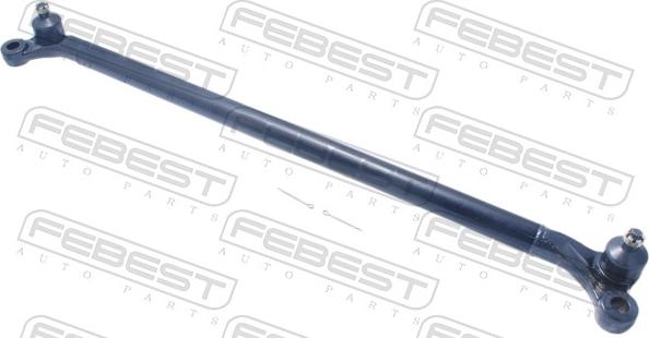 Febest 0222D22 - Aksiālais šarnīrs, Stūres šķērsstiepnis ps1.lv