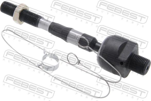 Febest 0222S51 - Aksiālais šarnīrs, Stūres šķērsstiepnis ps1.lv