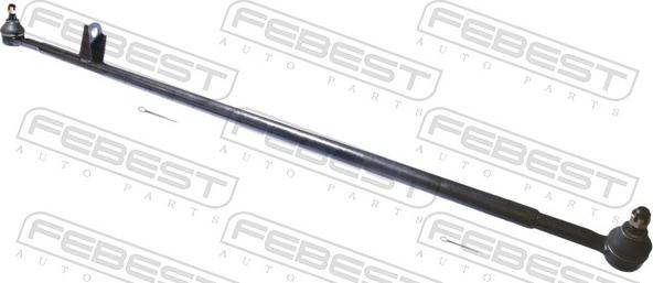 Febest 0222-Y61 - Aksiālais šarnīrs, Stūres šķērsstiepnis ps1.lv