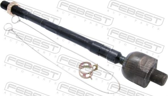 Febest 0222Z50 - Aksiālais šarnīrs, Stūres šķērsstiepnis ps1.lv