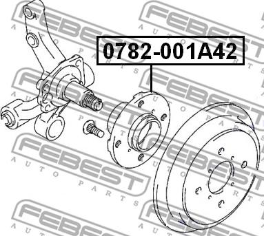 Febest 0782-001A42 - Riteņa rumba ps1.lv