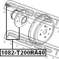 Febest 1082-T200RA40 - Riteņa rumba ps1.lv