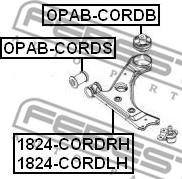 Febest OPAB-CORDB - Piekare, Šķērssvira ps1.lv