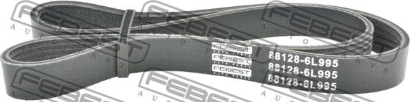 Febest 88128-6L995 - Ķīļrievu siksna ps1.lv