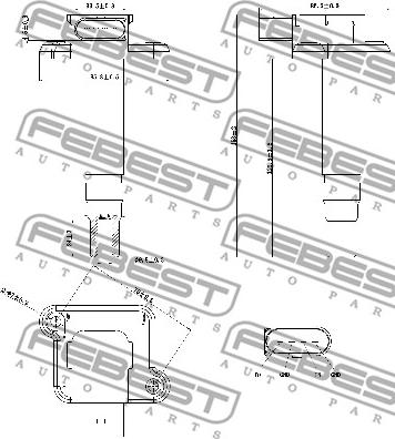 Febest 23640-004 - Aizdedzes spole ps1.lv