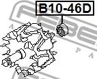 Febest B10-46D - Gultnis ps1.lv