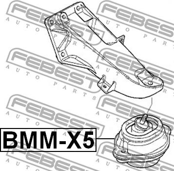 Febest BMM-X5 - Piekare, Dzinējs ps1.lv