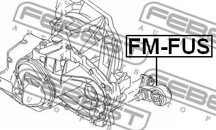 Febest FM-FUS - Piekare, Pārnesumkārba ps1.lv