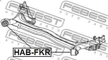 Febest HAB-FKR - Piekare, Tilta sija ps1.lv