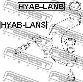 Febest HYAB-LANS - Piekare, Šķērssvira ps1.lv