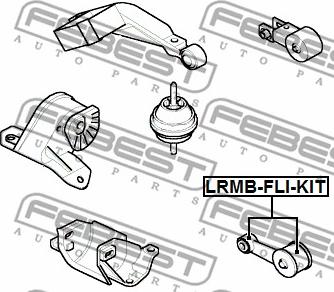 Febest LRMB-FLI-KIT - Piekare, Dzinējs ps1.lv