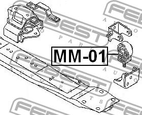 Febest MM-01 - Piekare, Sadales kārba ps1.lv