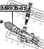 Febest MRKB-01 - Putekļusargs, Stūres iekārta ps1.lv