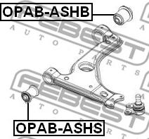 Febest OPAB-ASHS - Piekare, Šķērssvira ps1.lv