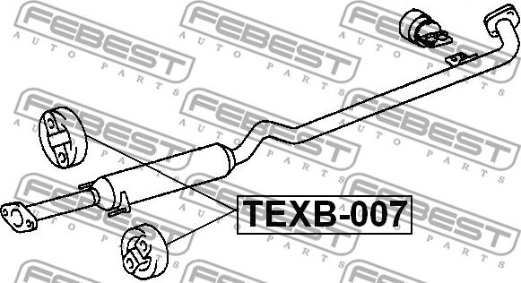 Febest TEXB-007 -  ps1.lv